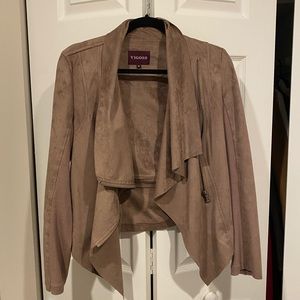 VIGOSS SUEDE JACKET BLAZER - SMALL